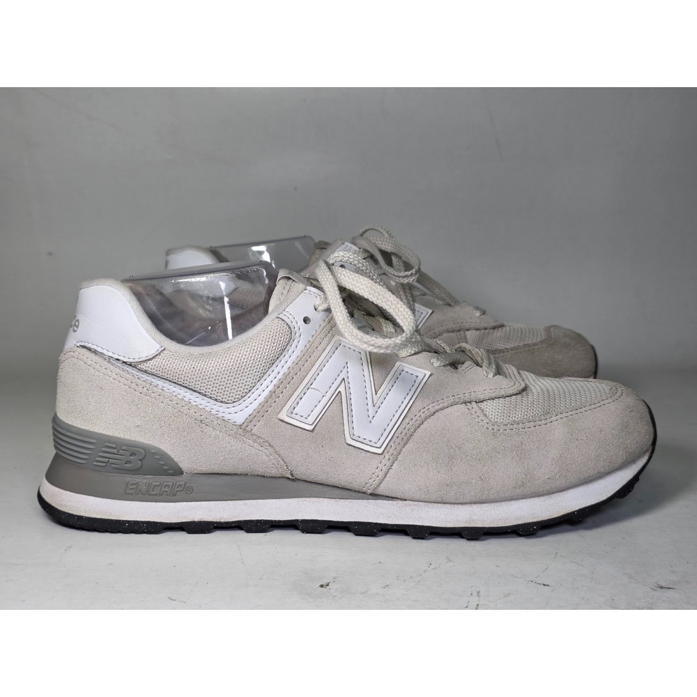 New Balance 574 Men's Sneakers Size 10.5 Women's Sz 12 Nimbus Cloud Suede Shoes